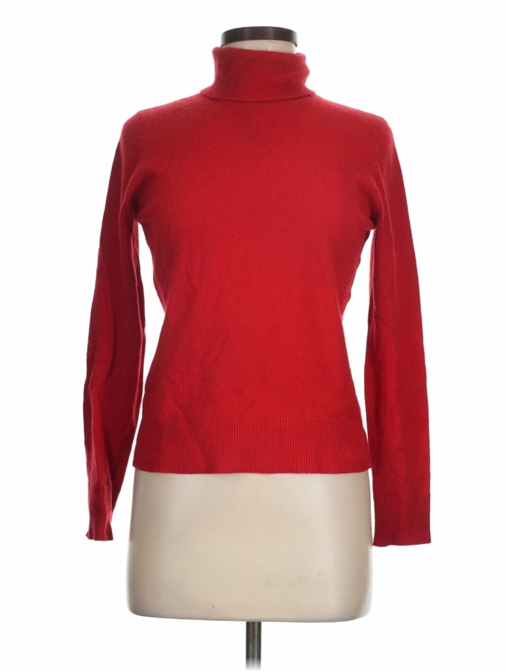 Bloomingdale’s 100% Cashmere NEW ZEALAND MADE Turtleneck Sweater Womens M PETITE